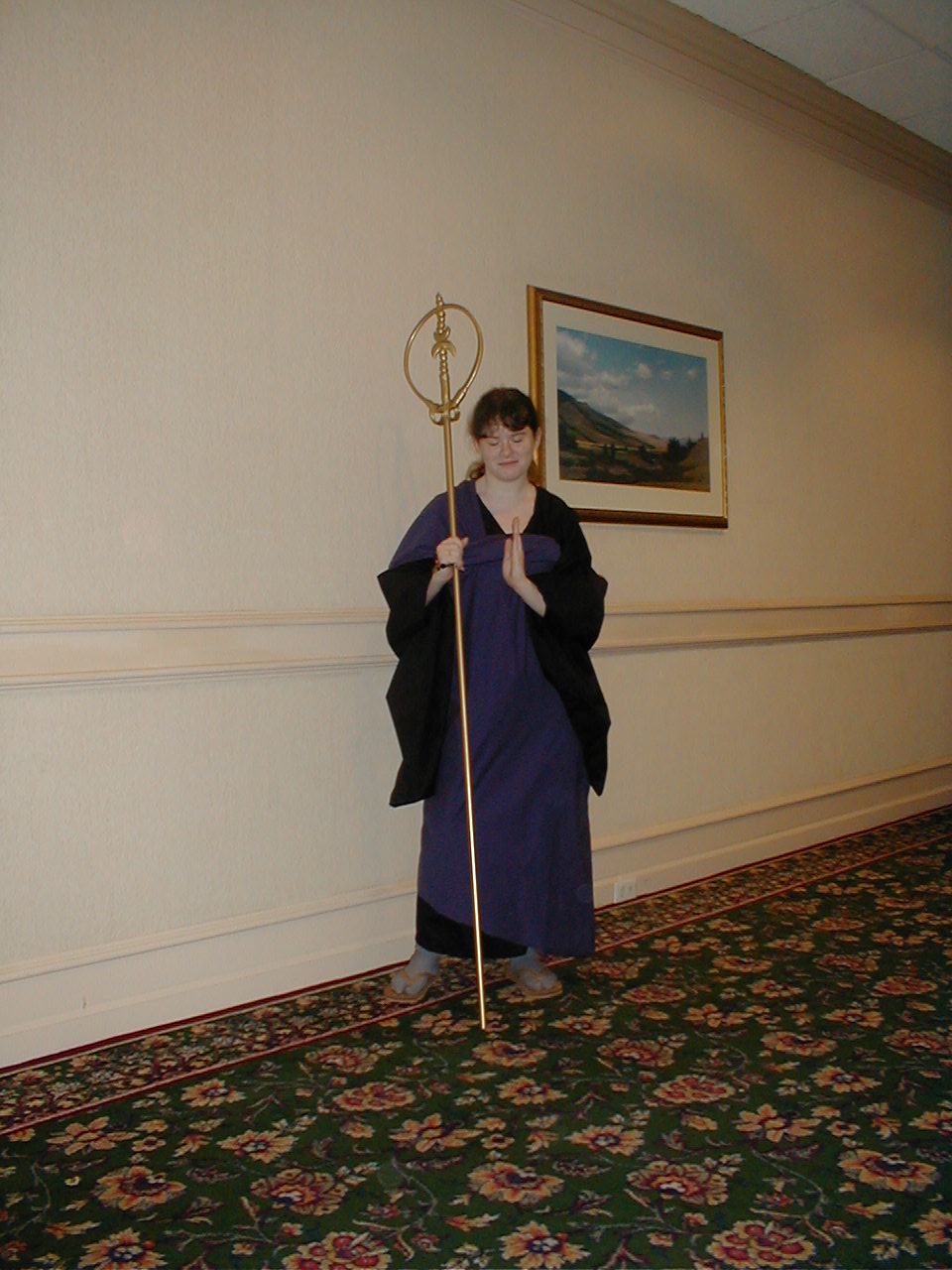 Jewell White as Miroku from Inu-Yasha