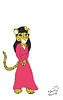 One as a cheetah, by Leloni!