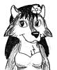 A sketch of 'specially one's hair.