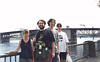 spot, one, KT, and David, at the Willamette River in Ptlp. (Again.)
